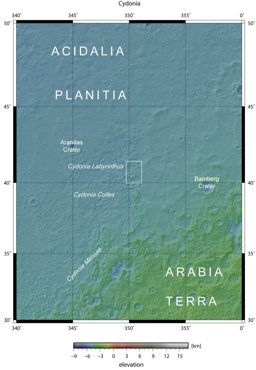 bersichtskarte Cydonia