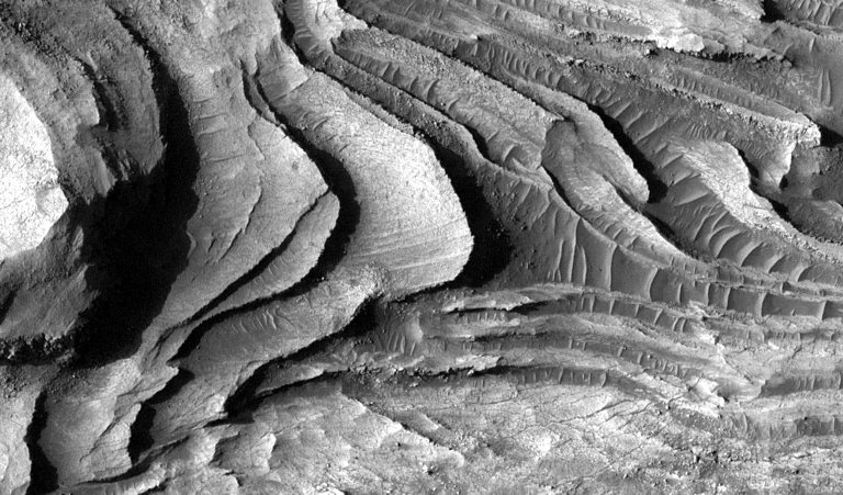 Boden des Candor Chasma