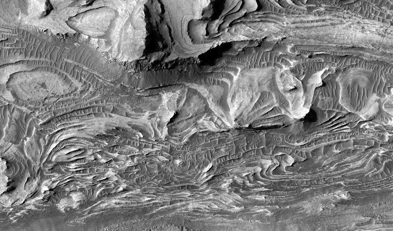 Boden des Candor Chasma